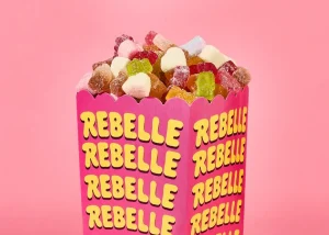 bonbons sans sucre ajouté de la marque Rebelle