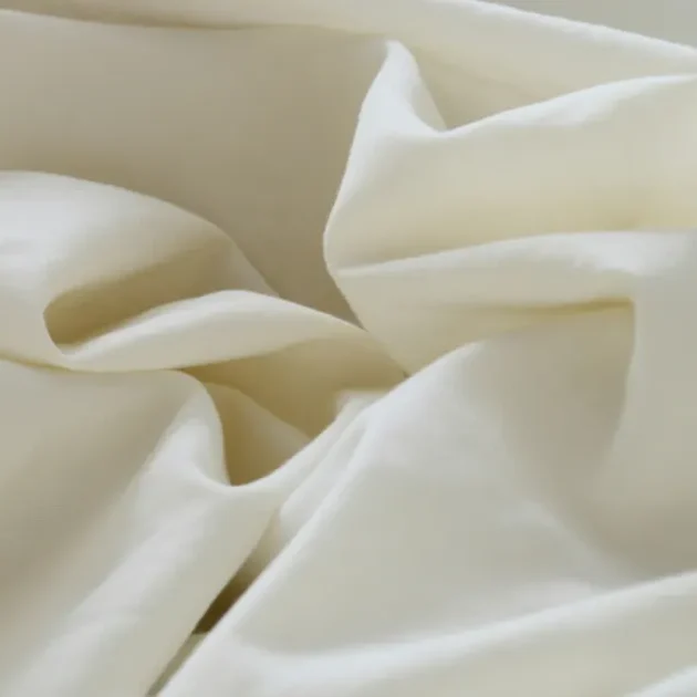 Des draps blancs
